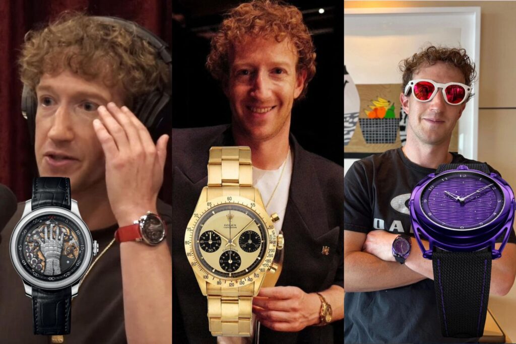 Mark Zuckerberg Watch Collection